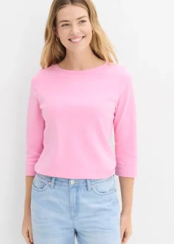 Femme bonprix Basiques|T-Shirts & Tops|T-shirt épais 100% coton