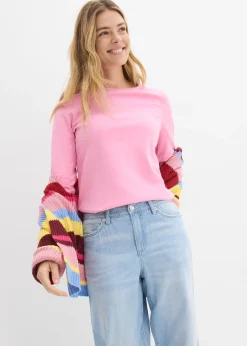 Femme bonprix Basiques|T-Shirts & Tops|T-shirt épais 100% coton