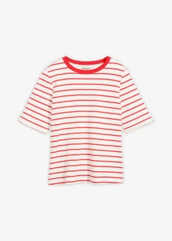 Femme bonprix Basiques|T-Shirts & Tops|T-shirt épais 100% coton