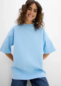 Femme bonprix Basiques|T-Shirts & Tops|T-shirt épais oversize 100% coton