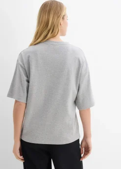 bonprix T-shirt épais oversize 100% coton|Femme Basiques|T-Shirts & Tops