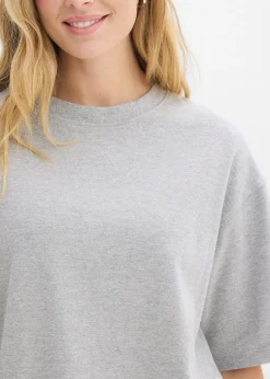 bonprix T-shirt épais oversize 100% coton|Femme Basiques|T-Shirts & Tops