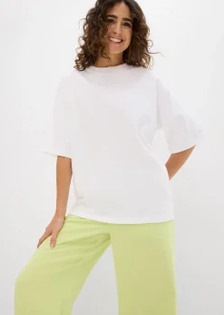 Femme bonprix Basiques|T-Shirts & Tops|T-shirt épais oversize 100% coton