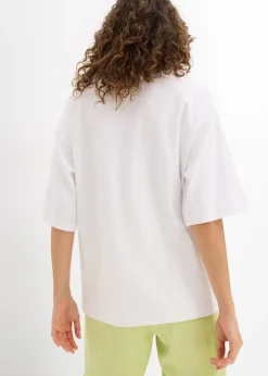 Femme bonprix Basiques|T-Shirts & Tops|T-shirt épais oversize 100% coton