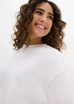 Femme bonprix Basiques|T-Shirts & Tops|T-shirt épais oversize 100% coton