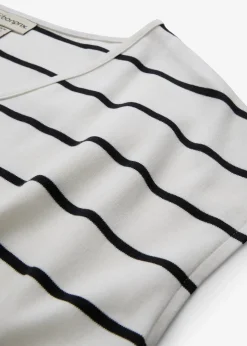 Femme bonprix T-Shirts & Tops|T-shirt rayé en maille