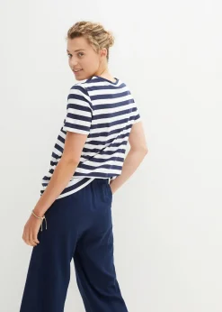 bonprix T-shirts col rond en coton|Femme Basiques|T-Shirts & Tops