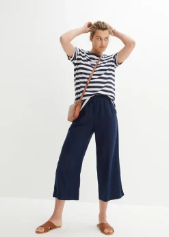 bonprix T-shirts col rond en coton|Femme Basiques|T-Shirts & Tops