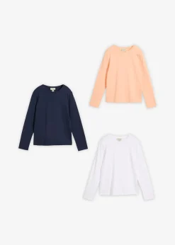 Enfant bonprix Vêtements Enfant|Filles 9-16 Ans·Lot De 2 Articles Et Plus|T-shirts manches longues 100% coton