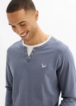 Homme bonprix T-Shirts & Polos|T-shirts manches longues, style 2en1