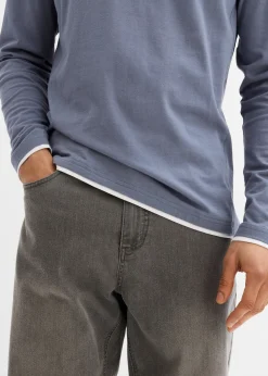 Homme bonprix T-Shirts & Polos|T-shirts manches longues, style 2en1