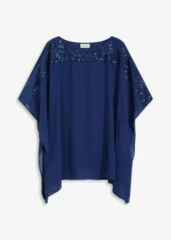 bonprix Tunique à sequins|Femme Mode Festive|Chemisiers