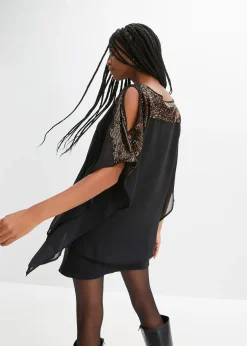 Femme bonprix Mode Festive|Chemisiers|Tunique à sequins