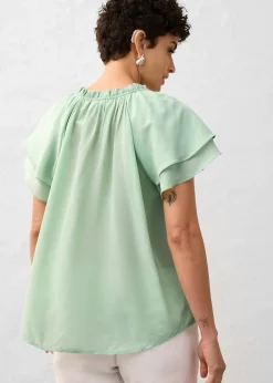 bonprix Tunique avec soie|Femme Premium|Chemisiers