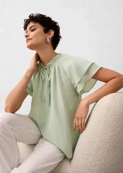 bonprix Tunique avec soie|Femme Premium|Chemisiers