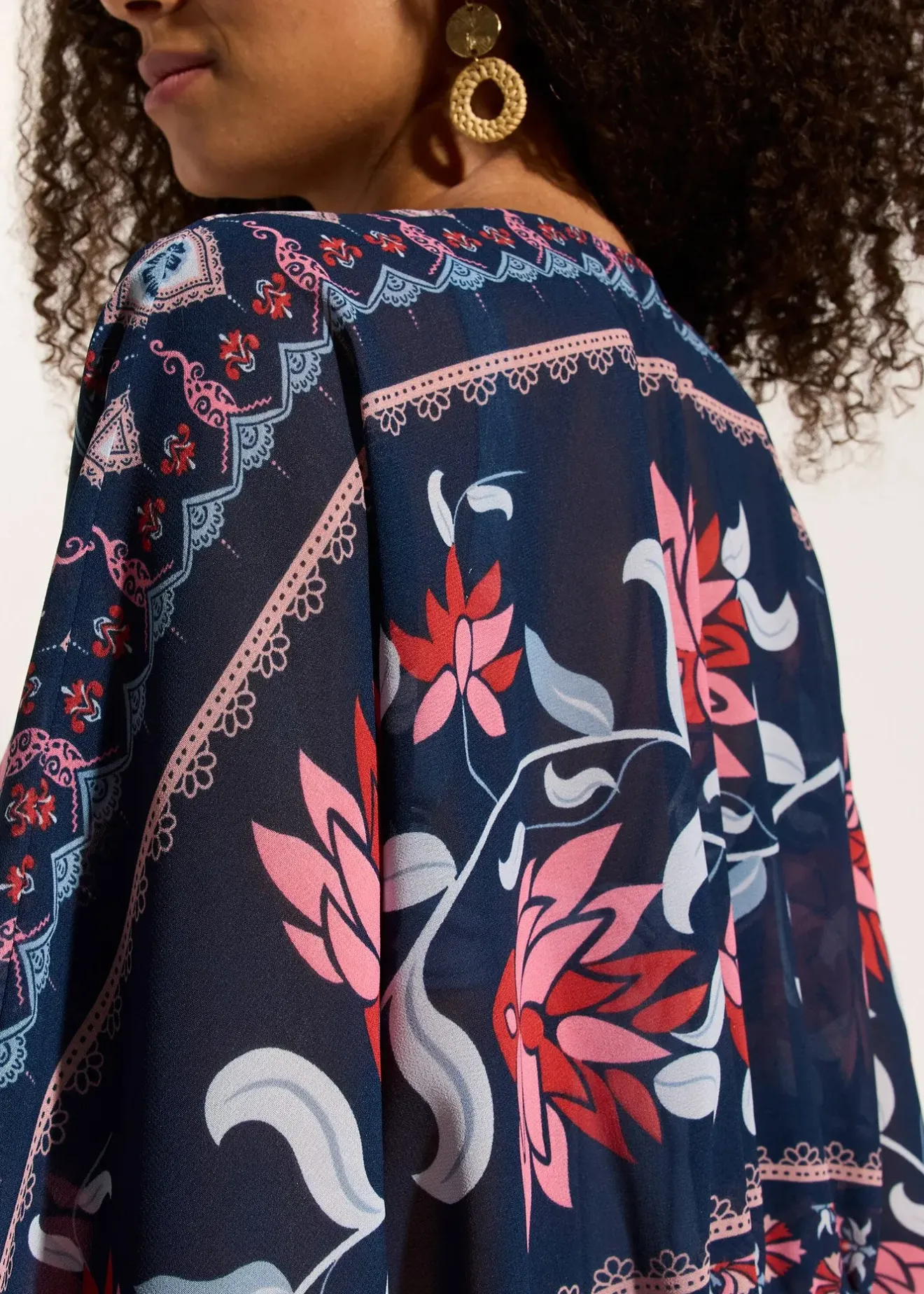 bonprix Tunique de plage en crêpe léger|Femme Vêtements De Plage