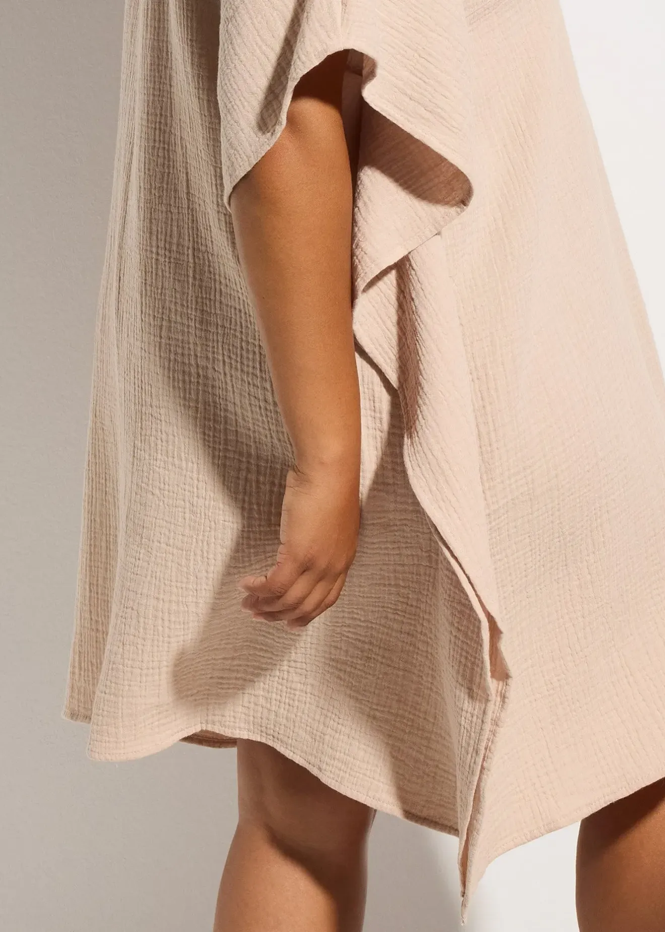 Femme bonprix Vêtements De Plage|Robes|Tunique de plage en gaze de coton