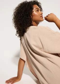 Femme bonprix Vêtements De Plage|Robes|Tunique de plage en gaze de coton