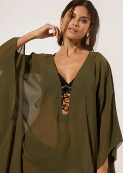 Femme bonprix Vêtements De Plage|Robes|Tunique de plage en mousseline légère