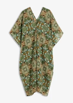 Femme bonprix Vêtements De Plage|Robes|Tunique de plage oversize en crêpe léger