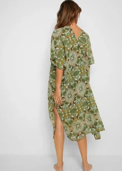 Femme bonprix Vêtements De Plage|Robes|Tunique de plage oversize en crêpe léger