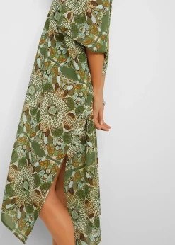 Femme bonprix Vêtements De Plage|Robes|Tunique de plage oversize en crêpe léger