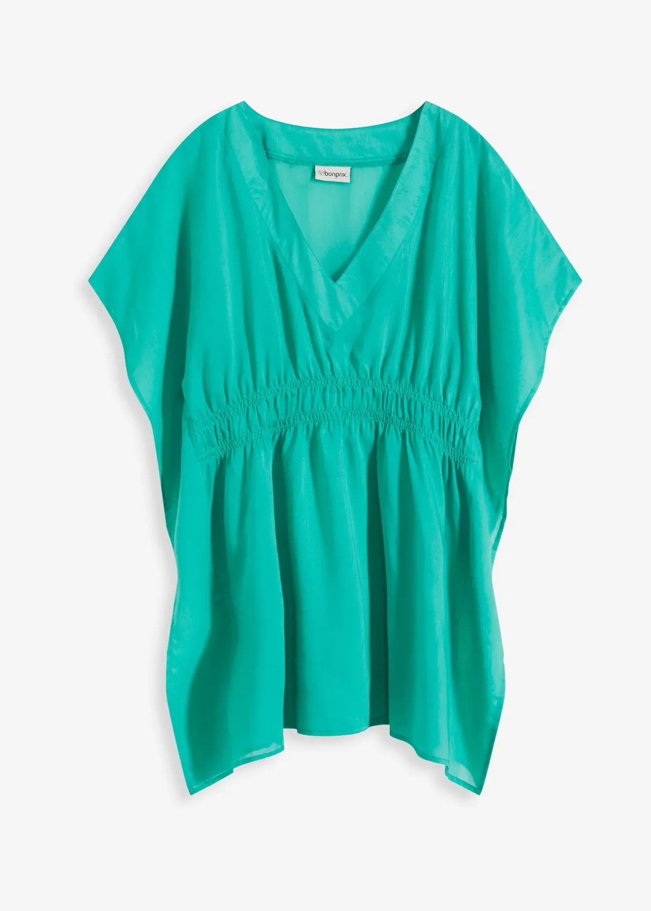 Femme bonprix Vêtements De Plage|Chemisiers|Tunique de plage transparente à col V