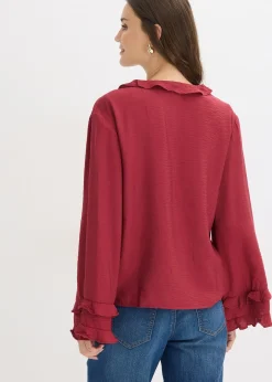 bonprix Tunique en fine viscose mélangée|Femme Chemisiers