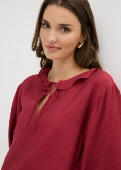 bonprix Tunique en fine viscose mélangée|Femme Chemisiers