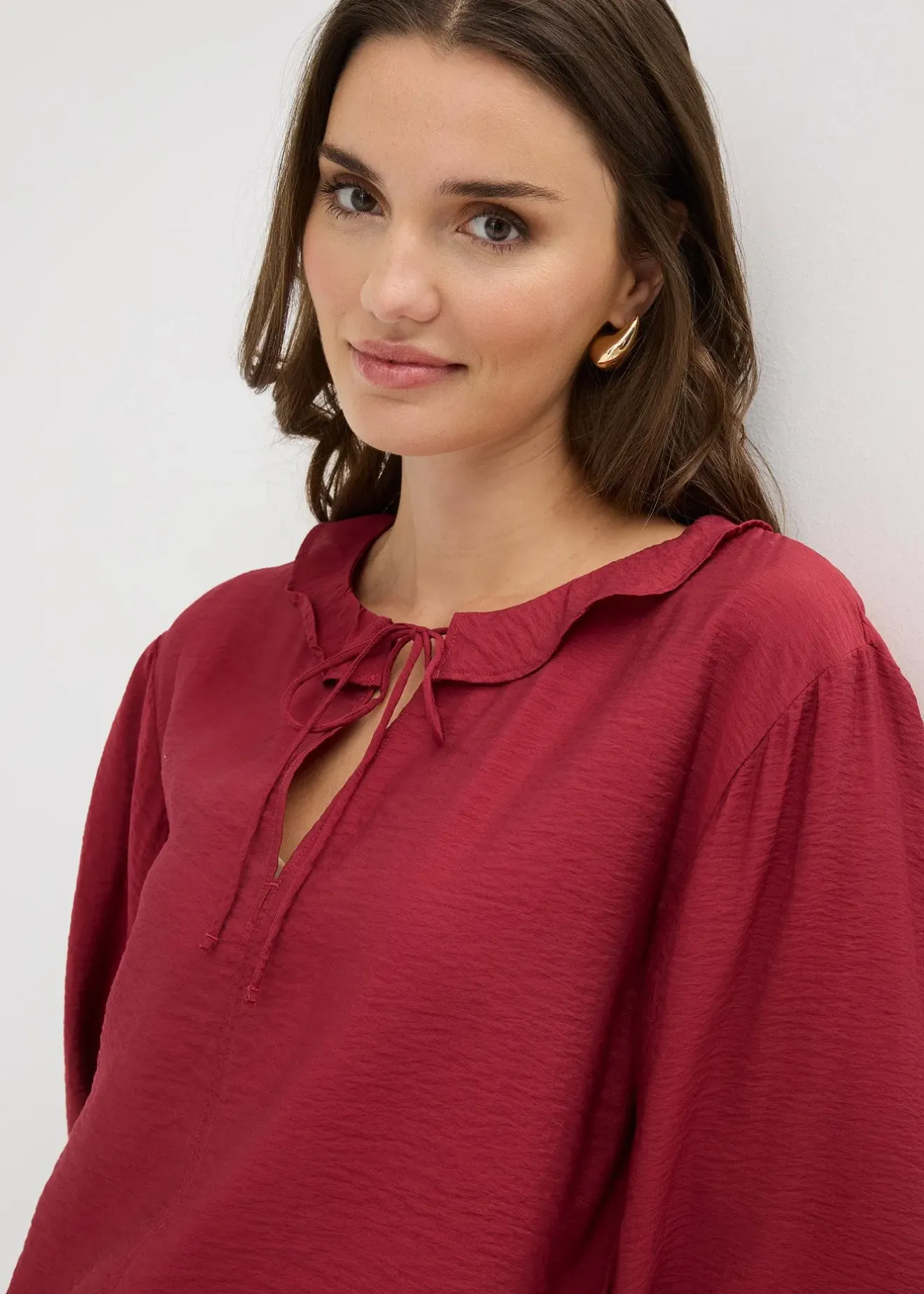 bonprix Tunique en fine viscose mélangée|Femme Chemisiers