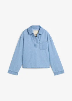 bonprix Tunique en jean|Femme Chemisiers