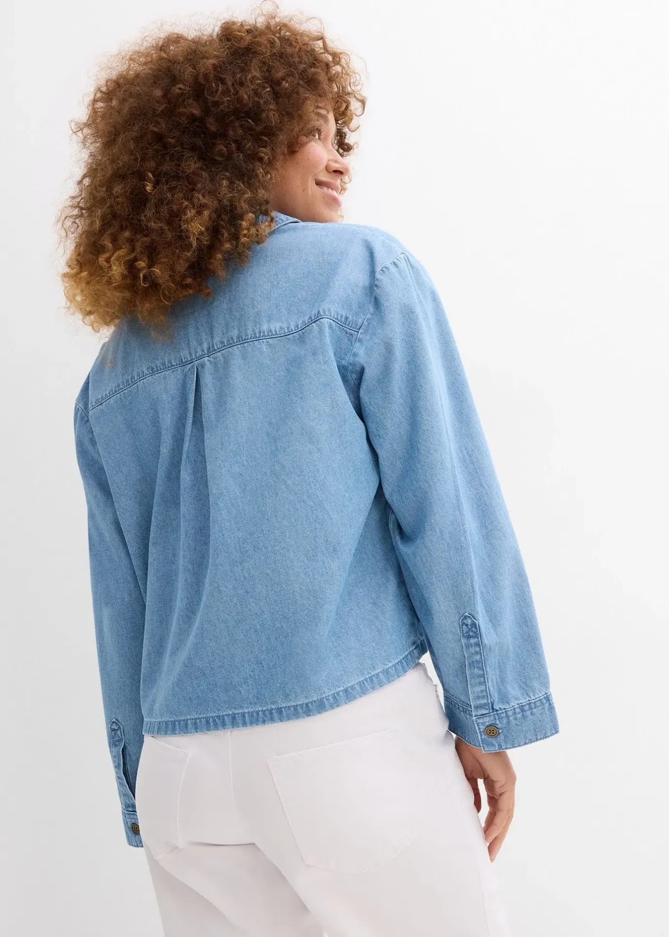 bonprix Tunique en jean|Femme Chemisiers