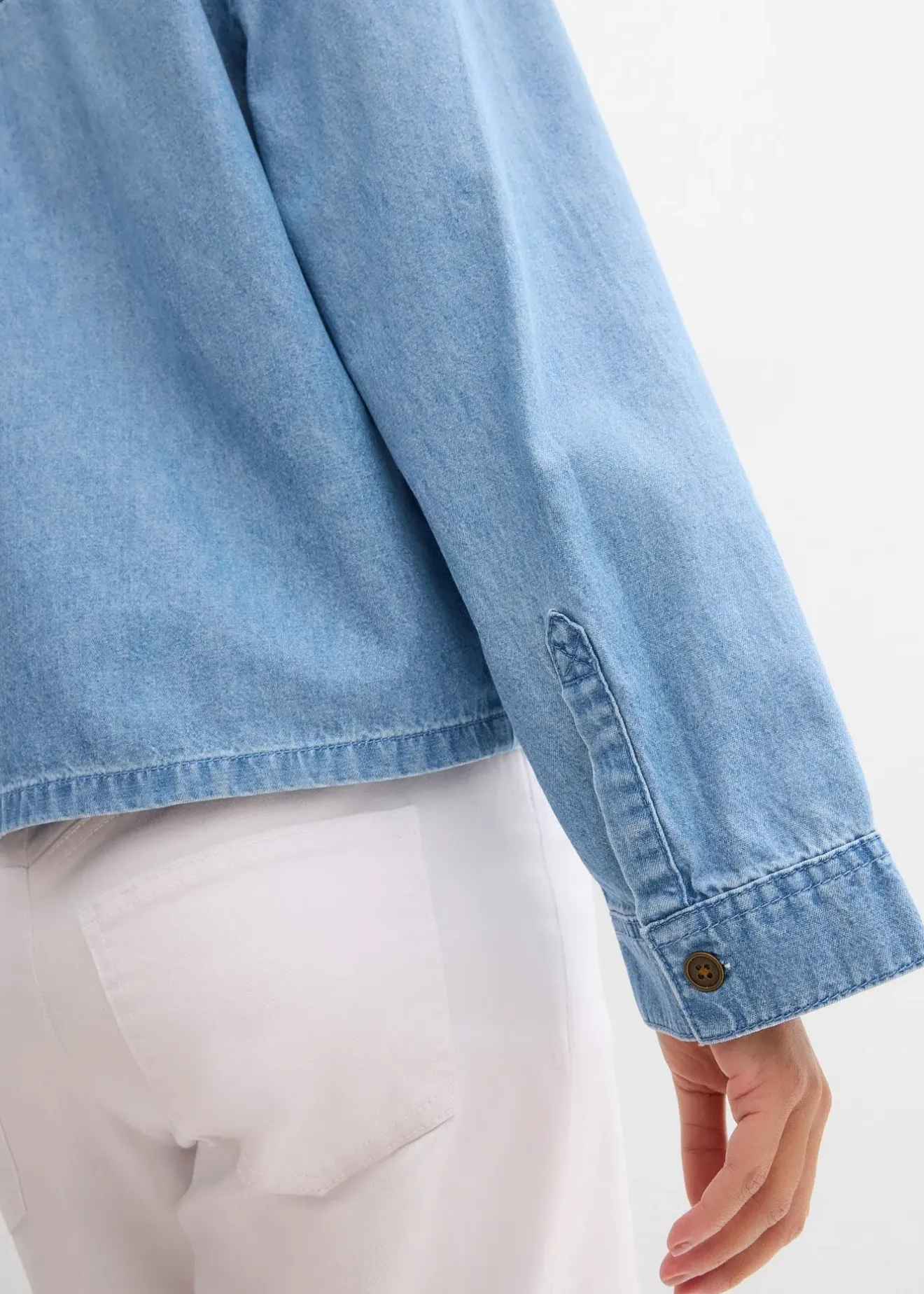 bonprix Tunique en jean|Femme Chemisiers