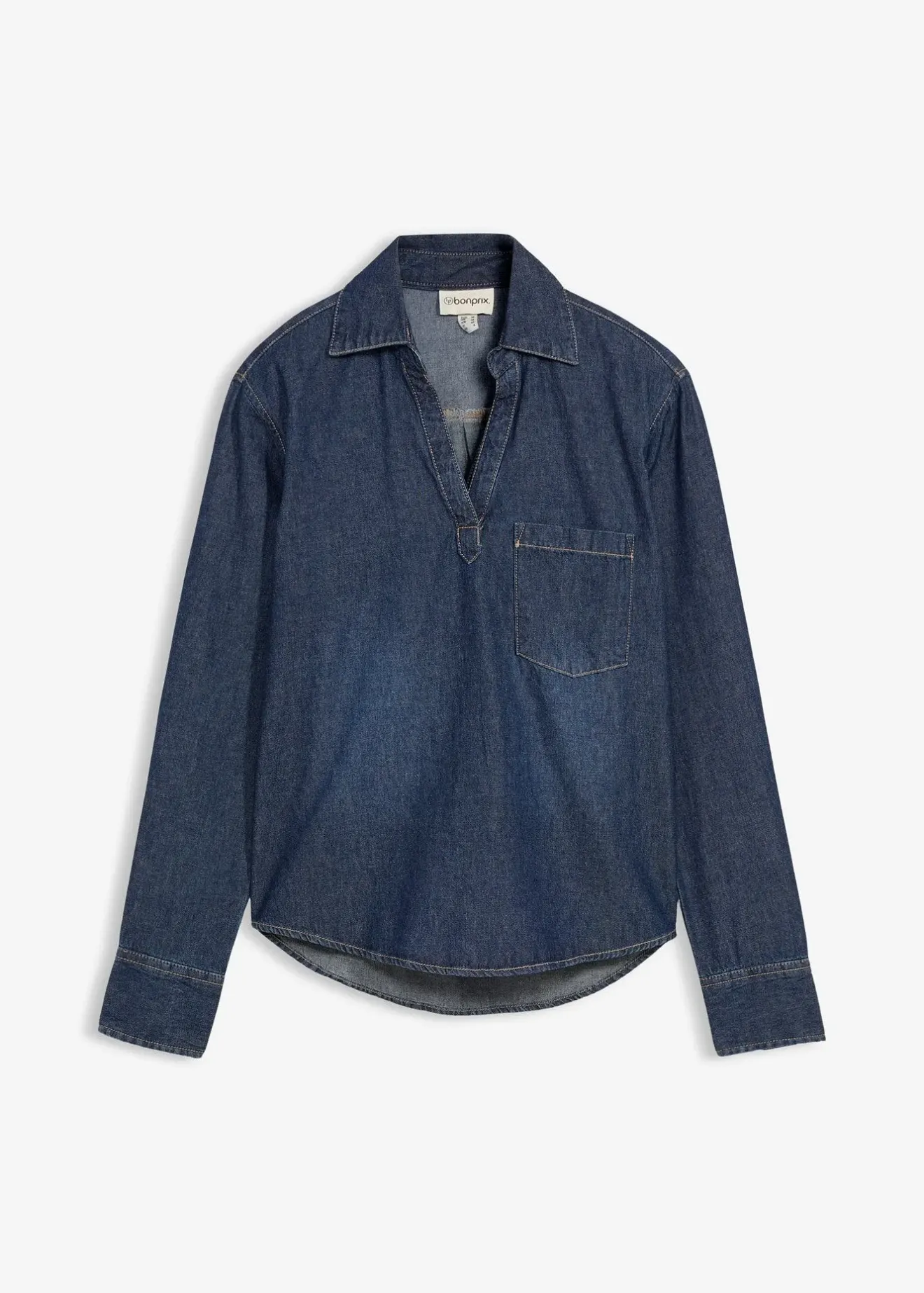 Femme bonprix Chemisiers|Tunique en jean