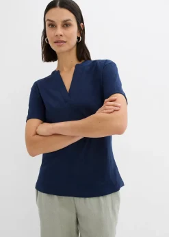 Femme bonprix T-Shirts & Tops|Tunique en jersey 100% coton