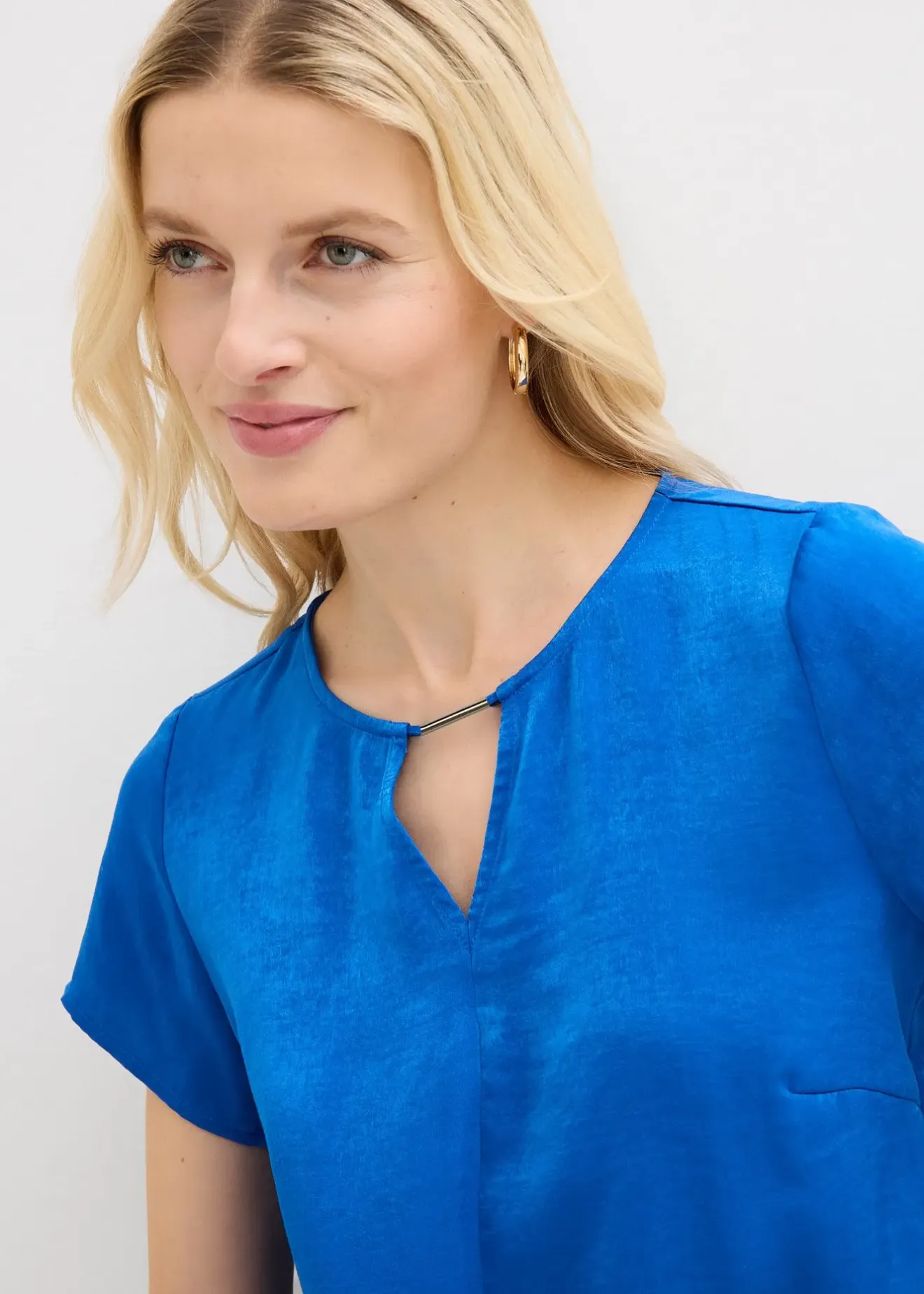 bonprix Tunique en satin fin|Femme Chemisiers