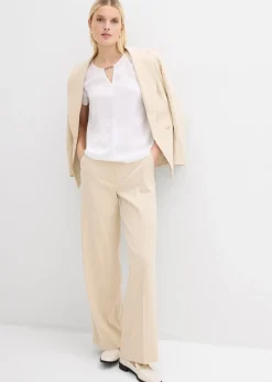 Femme bonprix Chemisiers|Tunique en satin fin