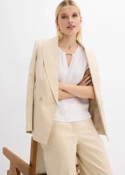 Femme bonprix Chemisiers|Tunique en satin fin