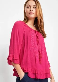 bonprix Tunique en viscose|Femme Chemisiers