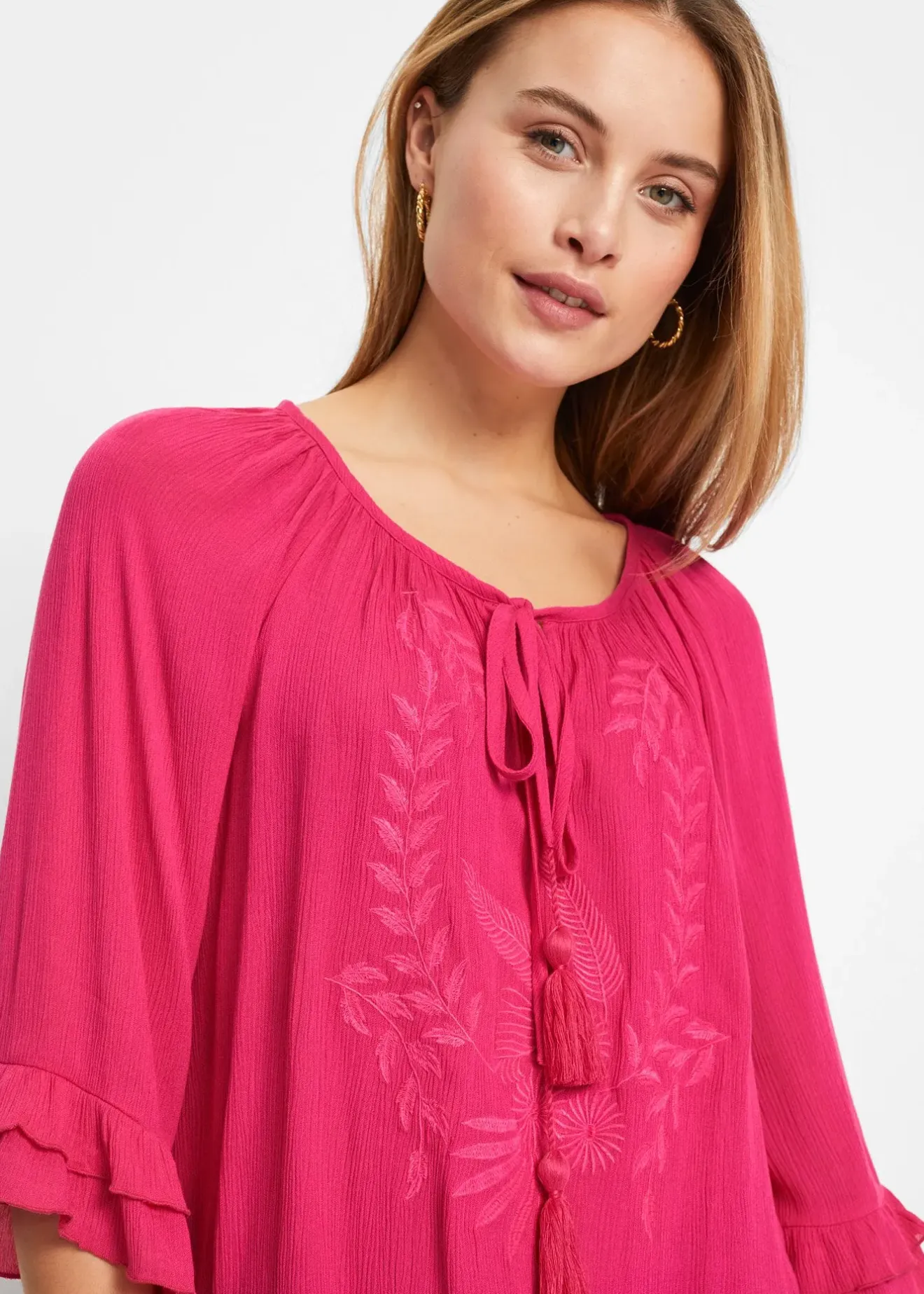 bonprix Tunique en viscose|Femme Chemisiers