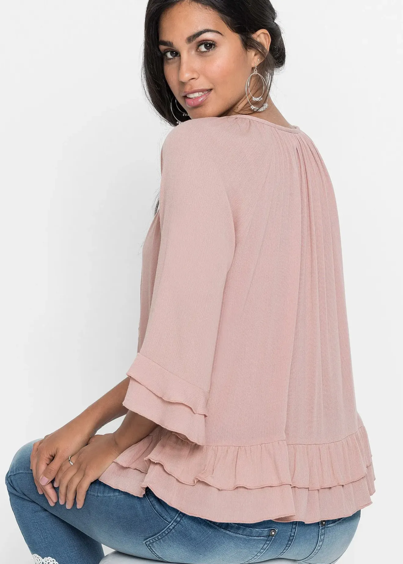 bonprix Tunique en viscose|Femme Chemisiers