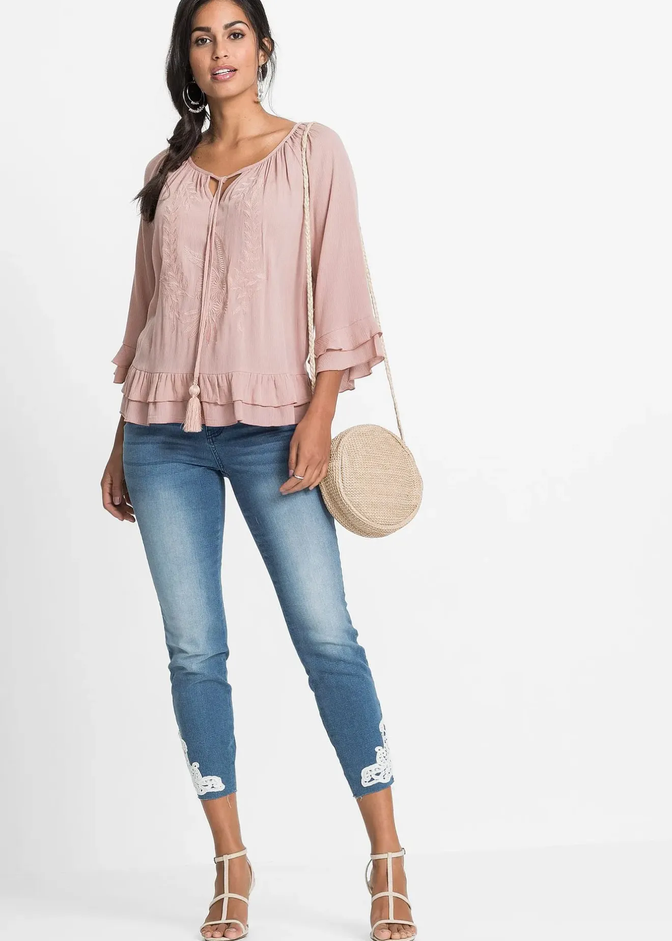 bonprix Tunique en viscose|Femme Chemisiers