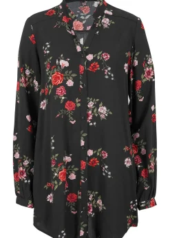 Femme bonprix Chemisiers|Tunique longue en viscose fluide