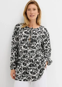 bonprix Tunique longue en viscose|Femme Chemisiers