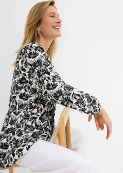 bonprix Tunique longue en viscose|Femme Chemisiers