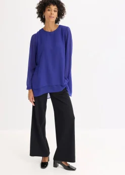 bonprix Tunique plus longue derrière|Femme Chemisiers