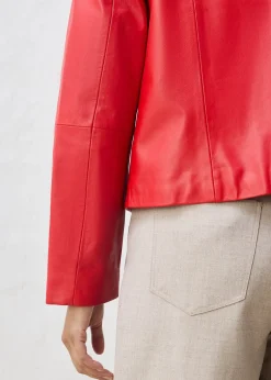 bonprix Veste courte en cuir nappa d’agneau|Femme Premium|Vestes & Manteaux