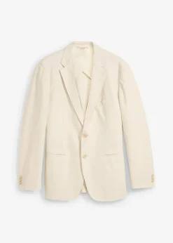 bonprix Veste de costume regular en lin mélangé|Homme Costumes