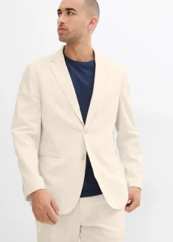 bonprix Veste de costume regular en lin mélangé|Homme Costumes
