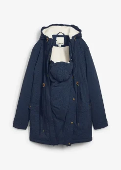 Femme bonprix Femme Enceinte|Veste de grossesse et de portage 3en1 avec doublure peluche